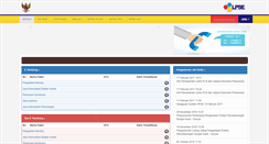 Desktop Screenshot of lpse.sekadaukab.go.id